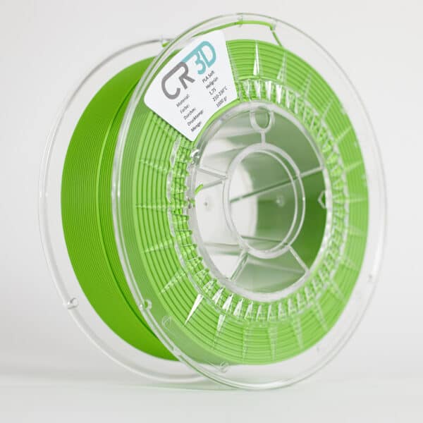 PLA Soft Hellgrün, Soft PLA, CR-3D, dasgeilstefilament
