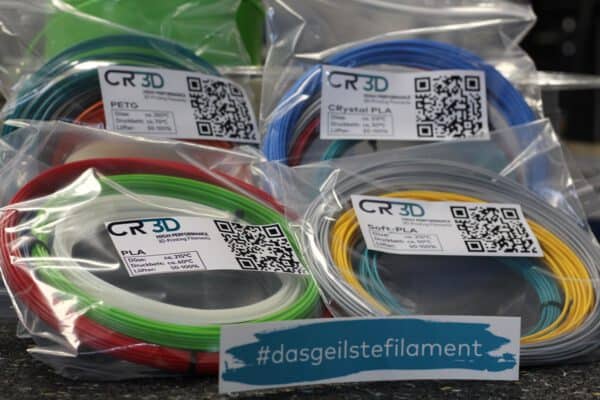 CR-3D Filamentsample-Paket nah
