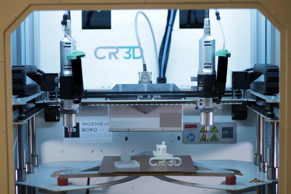 Multimaterial 3D-Drucker für Hochleistungsmaterialien